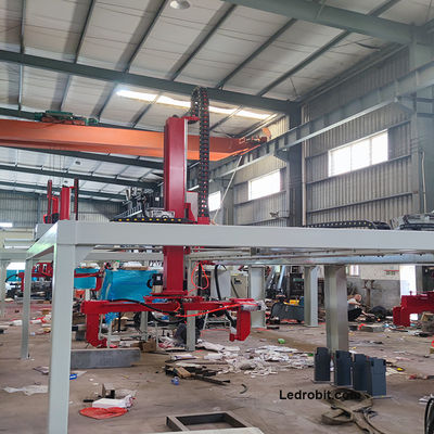Endüstriyel 300 ila 3000 kg Cnc yükleme ve boşaltma Klem Gripper Otomatik Pelletizing Sistemi
