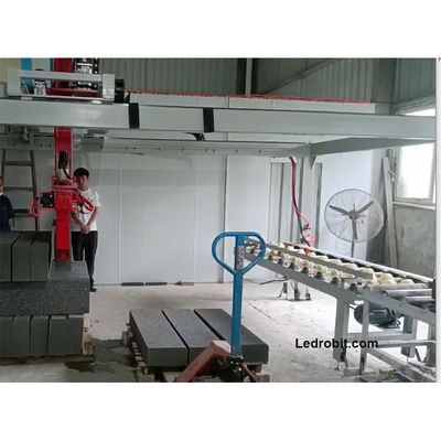 Tamamen Otomatik Palletizing machine Clamp Yük Açma Makinesi 300kg - 3000kg Kapasite