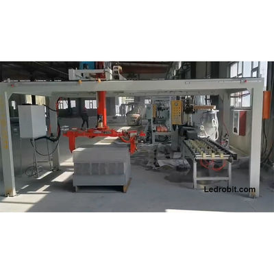 LCD ekran otomatik yükleme ve boşaltma makinesi çapraz yığma otomatik paletleştirme