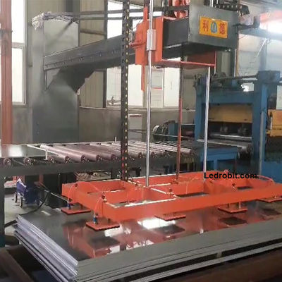 LCD Ekran Alüminyum Plate Handler Servo Motor Sistemi Yükleme Açma Taşıyıcı