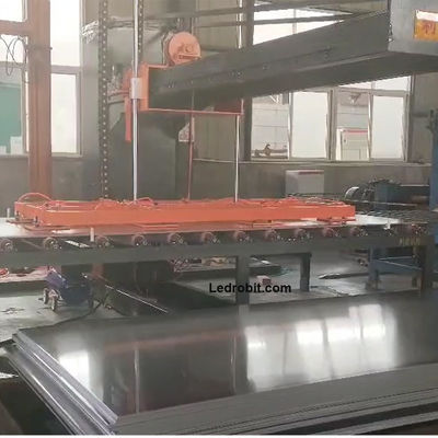Özel yükleme ve boşaltma ağır ekipman alüminyum plaka otomatik yükleyici