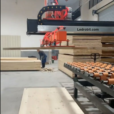 Tam otomatik ahşap tahta yükleme taşıyıcı CNC yükleme boşaltma taşıyıcı sistemi