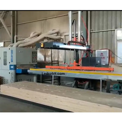 Otomatik Ahşap Pellet Makinesi Yükleme Ürünler ODM CNC Üretim Hatları