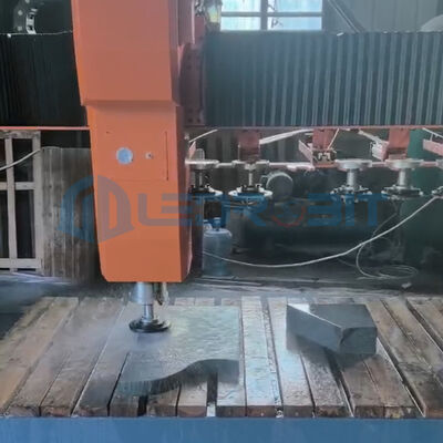 Çoklu Spesifikasyonlu Taş İşlemede Üretim Darboğazlarını Giderme Otomatik Parlatma Makinesi Çift Y-Ekseni Değişken Kalınlıktaki Levhalar İçin Stabilite